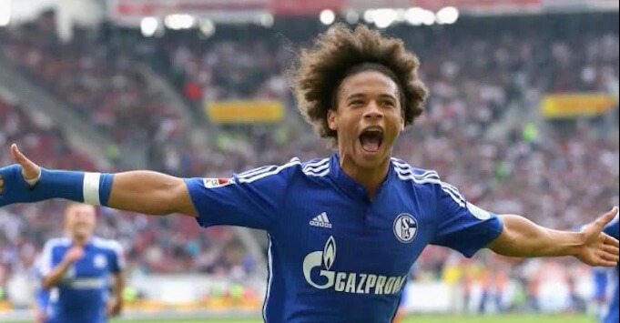 Schalkes Wundertalent Leroy Sane. (Screenshot:YouTube/FCB TV)
