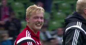 Julian Brandt nach dem Sieg gegen Bremen (Screenshot)