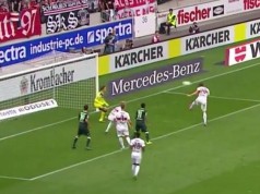 Christian Gentner schießt geniales Eigentor VfB Stuttgart Borussia Mönchengladbach