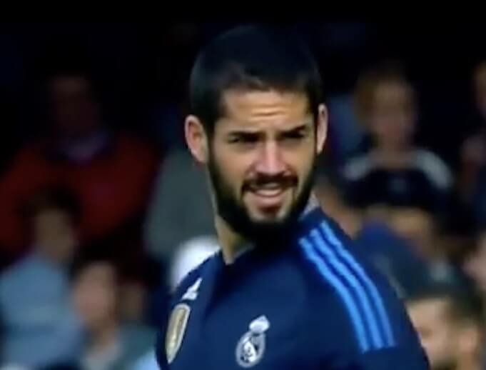 Isco im Trikot von Real Madrid. (Screenshot: YouTube/KnucKle Production)