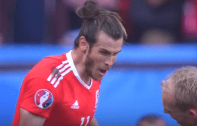 Gareth Bale war am Tor entscheidend beteiligt: (Screenshot: Youtube/ZDFsport)