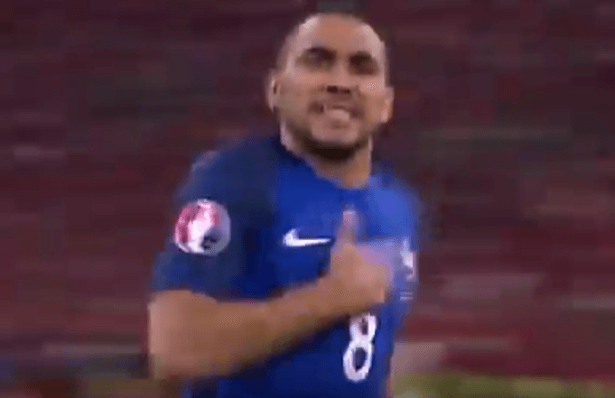 Payet ist wieder einmal einer der Garanten Frankreichs für den Sieg: Screenshot: Youtube/ZDFsport) 