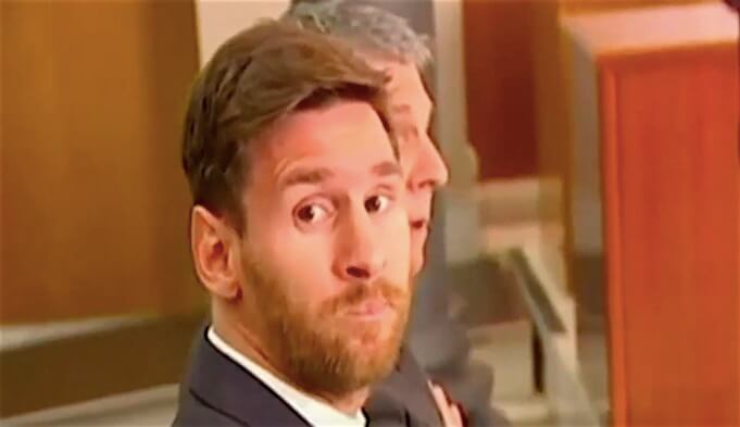 Lionel Messi beim Gericht, July 2016. (Screenshot:YouTube/Dipanshu)